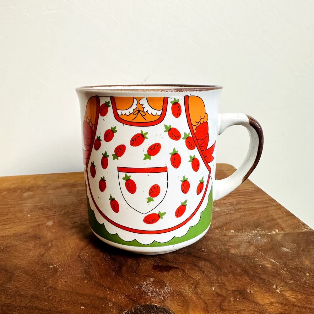 Vintage 90s Garden Grandma Cottagecore Coffee Cup